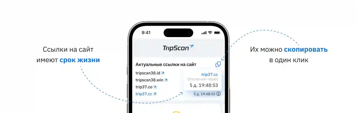 Трипскан на смартфоне